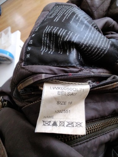 Barbour belsay ladies - barbour,