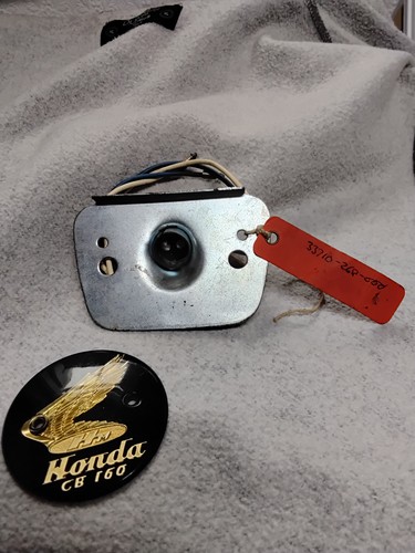 Honda cb77 cb72 nos tail - cb77-, lamp