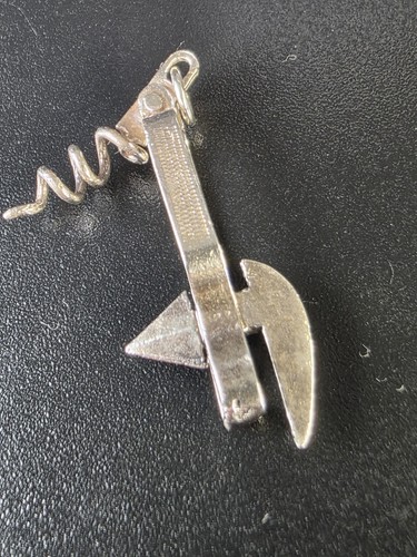 Vintage sterling silver tin - vintage,