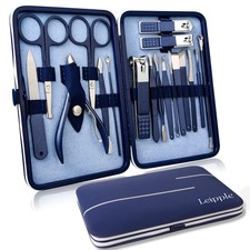 Manicure Set Professional Pedicure Kit Nail Clippers Kit - 18 Pcs Nail Care Tool