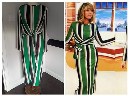 Zara green striped bodycon - zara,