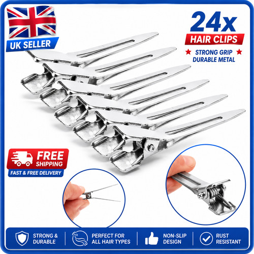 Metal hair sectioning - sectioning, clips