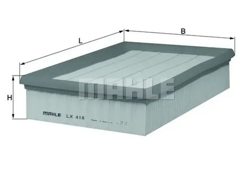 Air filter insert - air, lx