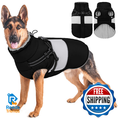 Koeson large dog coat warm - coat,,