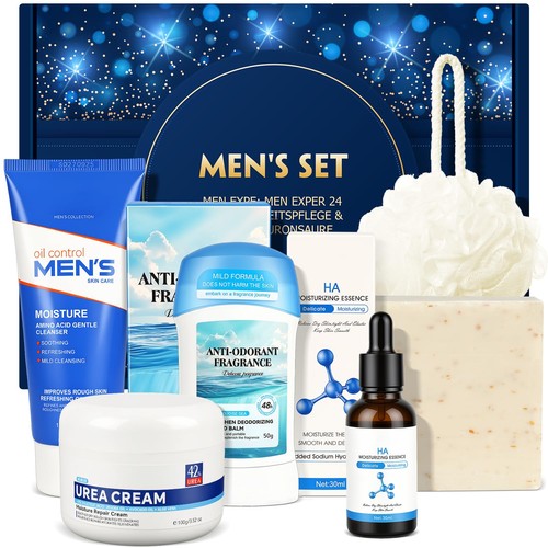 Pcs mens skincare set - 6,