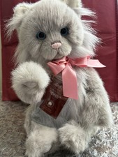 Charlie Bears 2024 Dibbinsdale Cat British Blue Longhair with Tags