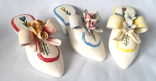 Capodimonte three porcelain - three,