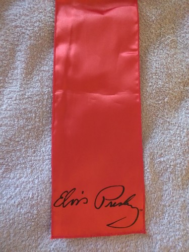 Elvis presley signature red - signature,