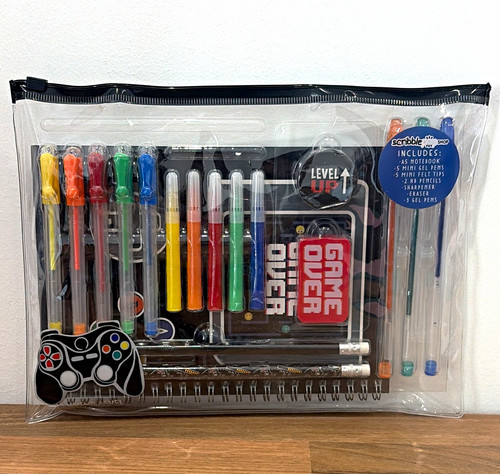 Scribble pop shop zip pouch - scribble,
