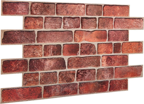 Faux brick wall panels - brick,