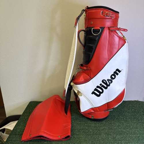 Vintage leather wilson staff - leather,