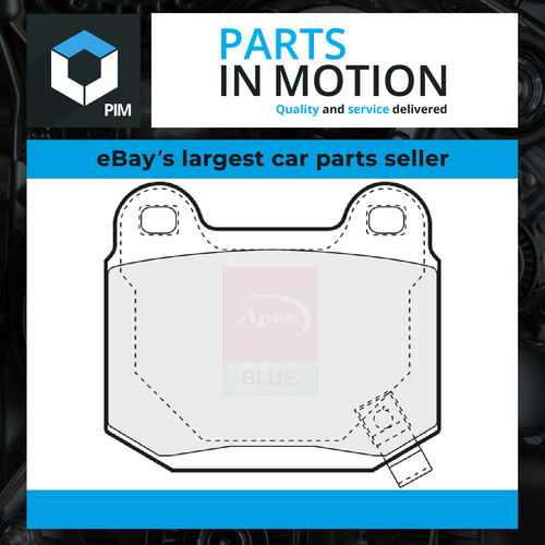 Brake pads set - set, nissan