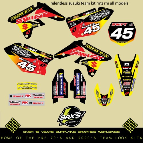 Relentless suzuki rmz 250 450 - 250,