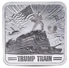 2024 trump train - 2024, silver
