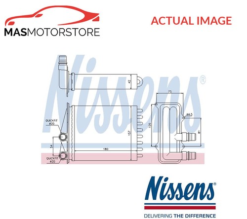 Heater radiator exchanger - heater,