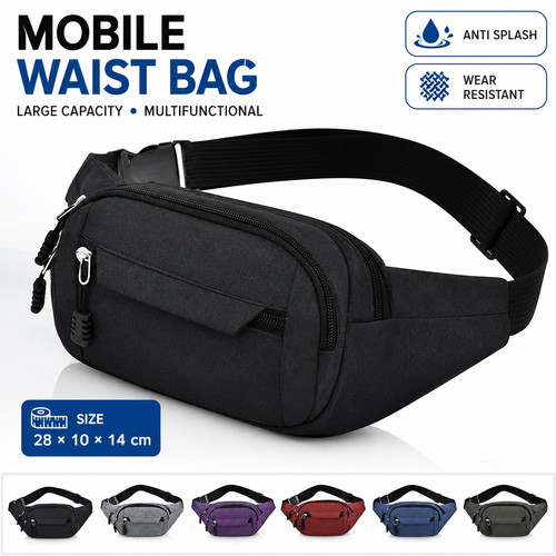 Men women waist bum bag - men,