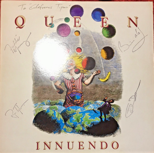 Queen innuendo 1st press uk - press,