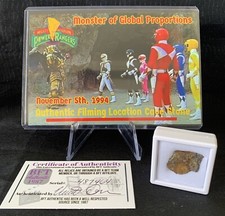 Power Rangers Authenic Filming