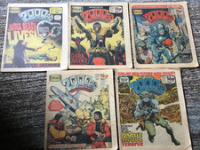 2000AD Prog 224-228 1st Dark Judges 1st Rogue Trooper All 5 Comics UK Issues -UK