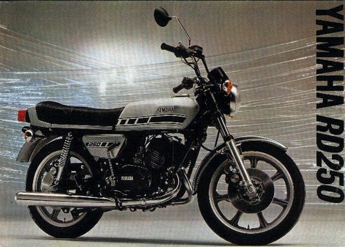 Yamaha 250 parts list - d, dx