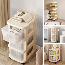 Mobile Plastic Drawer Storage