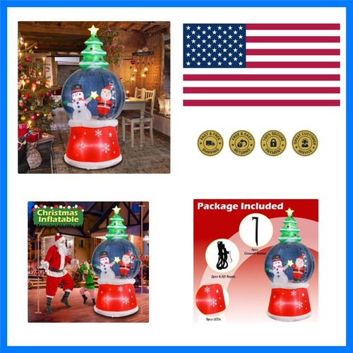 Christmas inflatable snow - christmas,