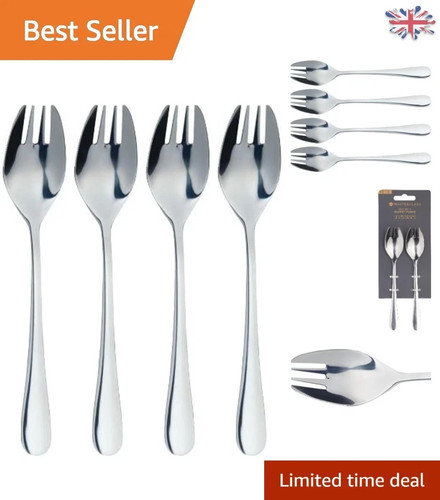 Versatile piece spork set in - 4-piece,