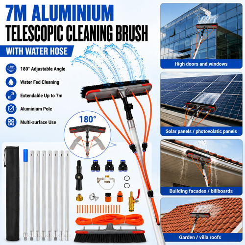 Water fed window cleaning - water,