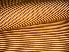 MALABAR HAND WOVEN orange gold