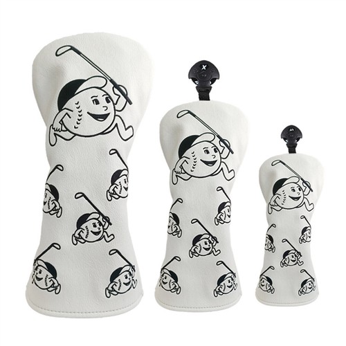 Cartoon golfer golf wood - cartoon,