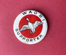 Vintage WAGBI Supporters Pin  badge game conservation Wildfowlers  Hunting