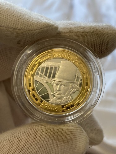 Piedfort 2006 two - piedfort, pound