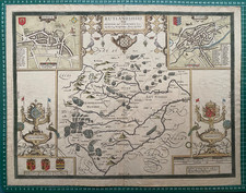 1610 (1676) Antique Map by