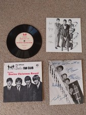 Beatles 1964 Chritmas Fan Club Record