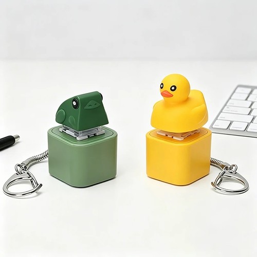 Key button frog croaking - key,