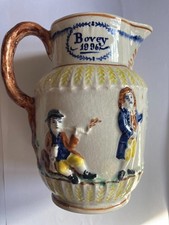 Exon Indio pottery Bovey Tracey A Potwork in Devonshire Jug by Brian Adams