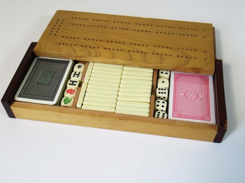 Vintage games and cribbage - and,