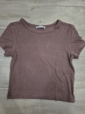 ZARA Women’s Ribbed Cropped