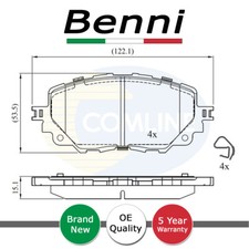 Brake Pads Set Front Benni