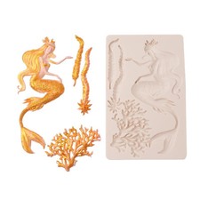 Fairy Mermaid Silicone Fondant