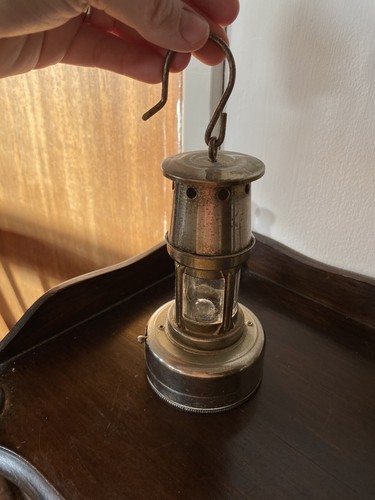Antique miners hanging - , lamp