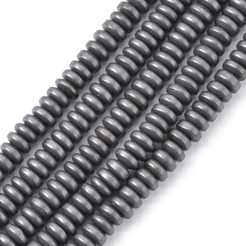 Strand 175 4mm matte hematite - matte,