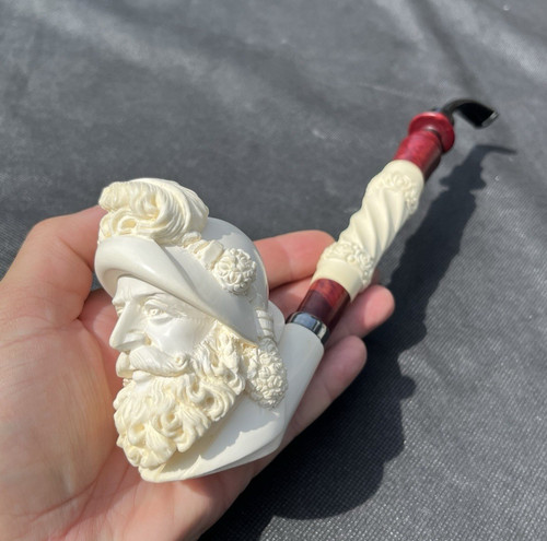 Vintage carved block - carved,