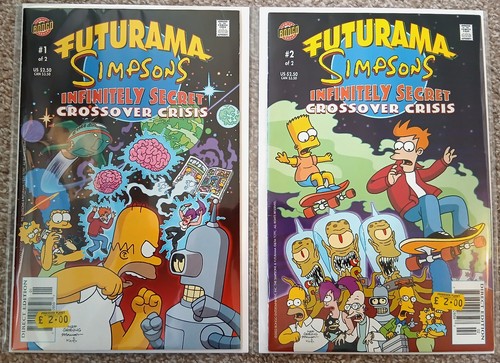Futurama simpsons comics - futurama/simpsons,