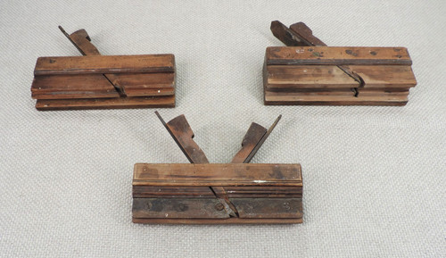 Vintage wooden moulding planes - vintage,