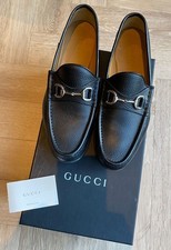 Gucci Loafers Black Leather