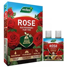 Rose Feed & Protect Bundle - 3kg Rose Pellets & 2in1 Feed and Protect 2 x 500ml