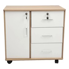 3 Drawer Mobile File Cabinet