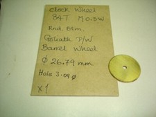 Goliath Pocket Watch. Wheel.