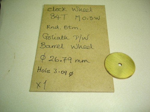 Goliath pocket watch wheel - goliath,